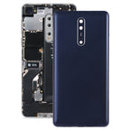 Battery Back Cover with Camera Lens Frame & Side Keys for Nokia 8, Nokia 8