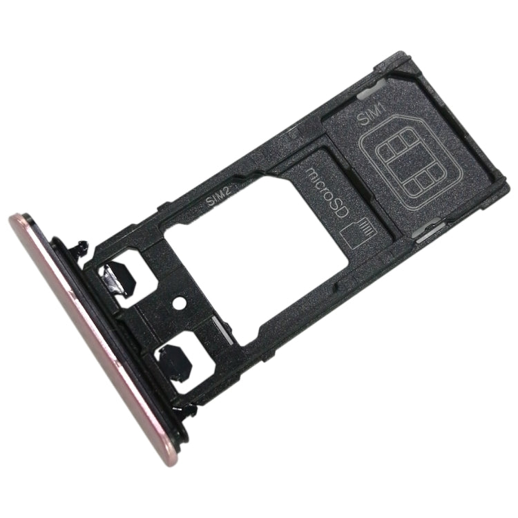 SIM1 Card Tray + SIM2 Card / Micro SD Card Tray for Sony Xperia XZ, For Xperia XZ, For Xperia XZ Dual SIM, For XZ Dual SIM