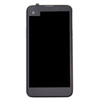 for LG X Screen / K500 LCD Screen and Digitizer Full Assembly with Frame, For LG X Screen