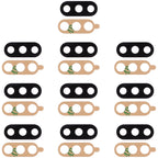 10 PCS Back Camera Lens & Adhesive for Xiaomi Mi 8, For Xiaomi Mi 8
