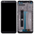 LCD Screen and Digitizer Full Assembly with Frame for Asus Zenfone Max Plus (M1) X018DC X018D ZB570TL, For Asus X018DC