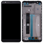 LCD Screen and Digitizer Full Assembly with Frame for Asus Zenfone Max Plus (M1) X018DC X018D ZB570TL, For Asus X018DC
