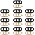 10 PCS Back Camera Lens & Adhesive for Xiaomi Mi 6X / A2, For Xiaomi Mi 6X / A2