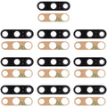 10 PCS Back Camera Lens & Adhesive for Xiaomi Mi 9 SE, For Xiaomi Mi 9 SE