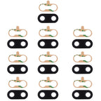 10 PCS Back Camera Lens & Adhesive for Xiaomi Mi 8 Lite, For Xiaomi Mi 8 Lite