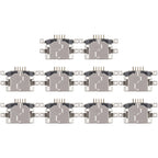 10 PCS Charging Port Connector for Nokia Lumia 535, Lumia 535