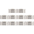 10 PCS Charging Port Connector for Nokia 6, For Nokia 6