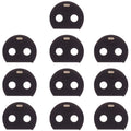 10 PCS Back Camera Lens for Motorola Moto G5S Plus, For Moto G5S Plus