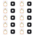 For Galaxy A9 10pcs Back Camera Lens Cover with Sticker, Galaxy A9
