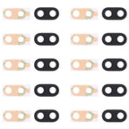For Galaxy C8 / C710 10pcs Back Camera Lens Cover with Sticker, Galaxy C8