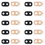 For Galaxy J7 Pro 10pcs Back Camera Lens Cover with Sticker, For J7 Pro