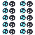 10 PCS Back Camera Lens for Motorola Moto G6 Play, For Moto G6 Play