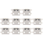 10 PCS Charging Port Connector for Xiaomi Redmi Note, For Redmi Note
