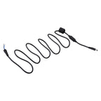 1.5m 4.5 x 0.6 mm Male 3-cores DC Power Charge Adapter Cable for Dell Laptop, 4.5 x 0.6mm