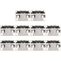 10 PCS Charging Port Connector for HTC One E9 / One E9+, For HTC One E9