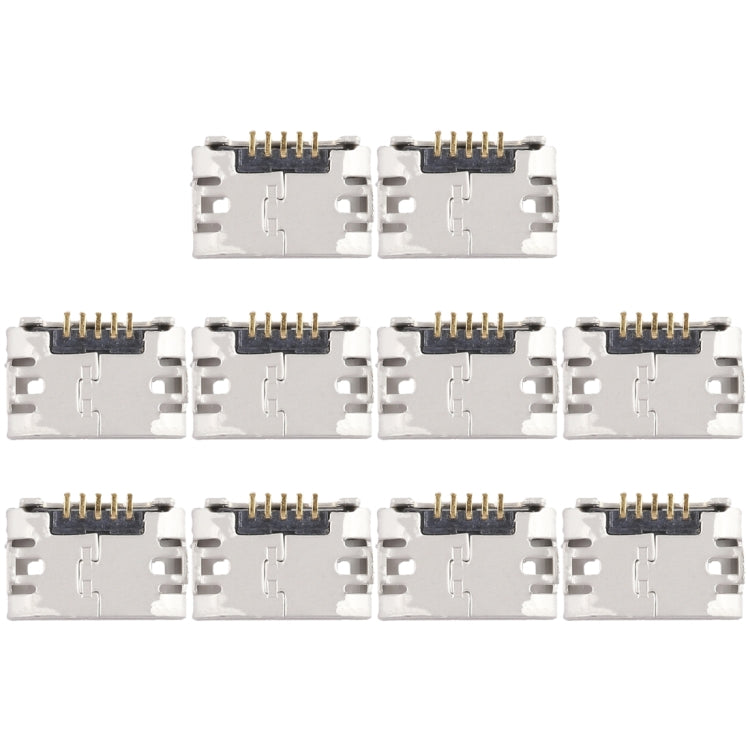 10 PCS Charging Port Connector for HTC Desire 728, HTC Desire 728