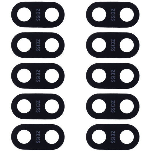 10 PCS Back Camera Lens for Nokia 7 Plus / E9 Plus, For Nokia 7 Plus / E9 Plus