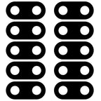 For OPPO R17 10pcs Back Camera Lens, For OPPO R17