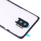 For OnePlus 6T Battery Back Cover with Camera Lens Frame, For OnePlus 6T
