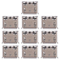 For Galaxy S II Plus / i9105 10pcs Charging Port Connector, For Samsung Galaxy S II Plus / i9105