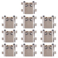 For Galaxy J7 Neo / J701 10pcs Charging Port Connector, For Galaxy J7 Neo