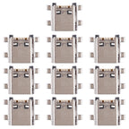 For Galaxy J7 Neo / J701 10pcs Charging Port Connector, For Galaxy J7 Neo