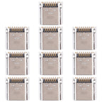 For Galaxy Tab 4 7.0 3G / T231 10pcs Charging Port Connector, For Samsung SM-T231