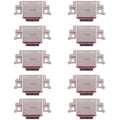 For Galaxy A8 (2018), A530F, A530F/DS 10pcs Charging Port Connector, For Samsung Galaxy A8 (2018)