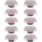 For Galaxy A8 (2018), A530F, A530F/DS 10pcs Charging Port Connector, For Samsung Galaxy A8 (2018)