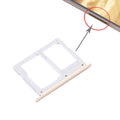 For Galaxy C5 / C5000 SIM Card Tray + Micro SD / SIM Card Tray, For Galaxy C5