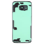For Samsung Galaxy S7 Edge / G9350 / G935F / G935A / G935V Transparent Battery Back Cover with Camera Lens Frame, For Galaxy S7 Edge
