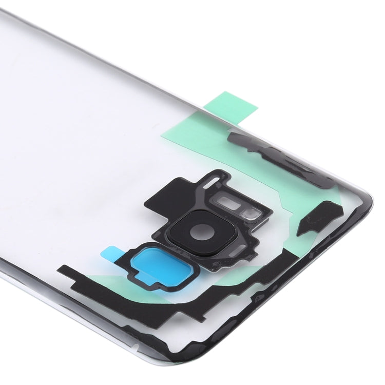 For Samsung Galaxy S8 / G950 G950F G950FD G950U G950A G950P G950T G950V G950R4 G950W G9500 Transparent Battery Back Cover with Camera Lens Frame, For Galaxy S8