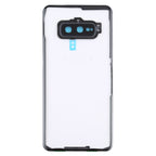 For Samsung Galaxy S10e / G970F/DS G970U G970W SM-G9700 Transparent Battery Back Cover with Camera Lens Frame, For Galaxy S10e