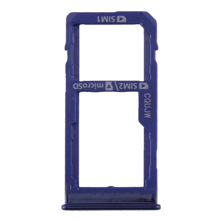 For Samsung Galaxy A60 SIM Card Tray + SIM Card Tray / Micro SD Card Tray, For Samsung Galaxy A60, For Samsung Galaxy A60 (Baby Blue)