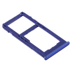 For Samsung Galaxy A60 SIM Card Tray + SIM Card Tray / Micro SD Card Tray, For Samsung Galaxy A60, For Samsung Galaxy A60 (Baby Blue)