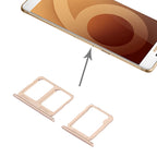For Galaxy C9 Pro / C9000 SIM Card Tray + Micro SD Card Tray, Galaxy C9 Pro, For Galaxy C9 Pro / C9000, For Galaxy C9 Pro