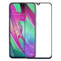 For Galaxy A40 Front Screen Outer Glass Lens , For Galaxy A40