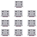 For Galaxy S2 / i9100 10pcs Charging Port Connector, For Samsung Galaxy SII