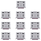 For Galaxy S2 / i9100 10pcs Charging Port Connector, For Samsung Galaxy SII