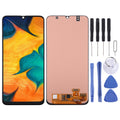LCD Screen and Digitizer Full Assembly for Galaxy A30, For Samsung Galaxy A30