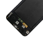 Original LCD Screen and Digitizer Full Assembly with Frame for Galaxy A50 SM-A505F, For Samsung Galaxy A50 (Frame)