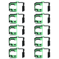 For Galaxy S9+ 10pcs Waterproof Adhesive Sticker, For S9+