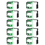 For Galaxy S9+ 10pcs Waterproof Adhesive Sticker, For S9+