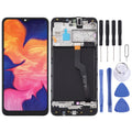 LCD Screen and Digitizer Full Assembly With Frame for Samsung Galaxy A10 / SM-A105F (Single Card Version), For Samsung Galaxy A10