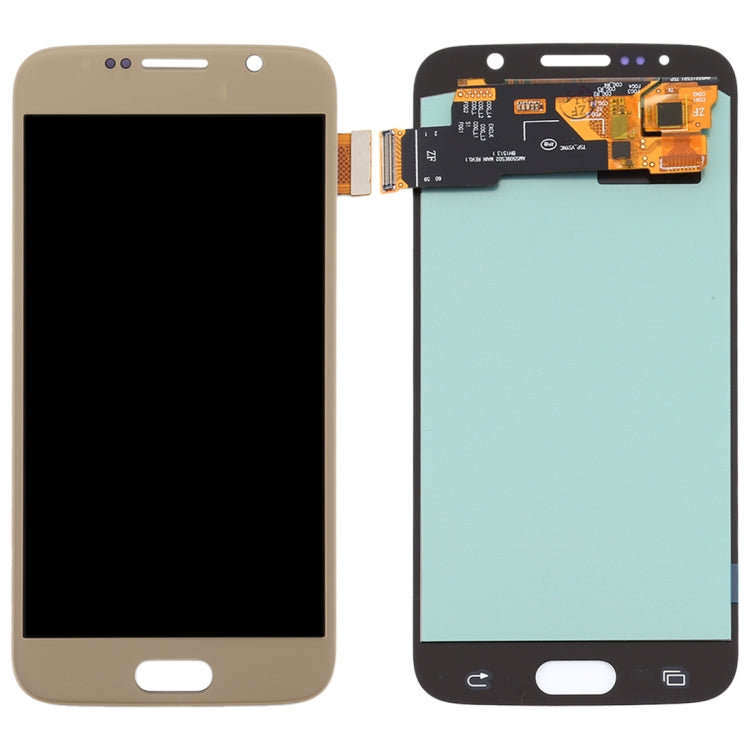 OLED Material LCD Screen and Digitizer Full Assembly for Samsung Galaxy S6, For Samsung Galaxy S6(OLED)
