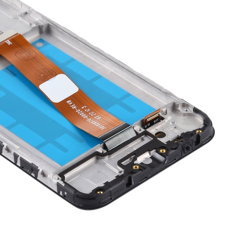 LCD Screen and Digitizer Full Assembly With Frame (Flex Cable Wide) for Samsung Galaxy A01 SM-A015M, For Samsung Galaxy A01 SM-A015M(Wide)