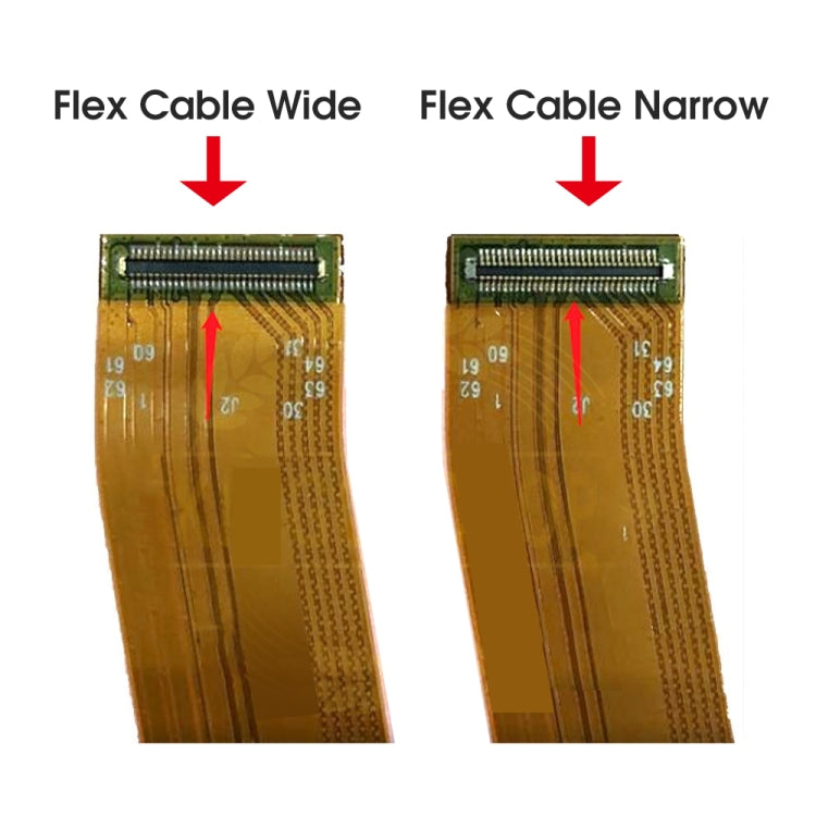 LCD Screen and Digitizer Full Assembly With Frame (Flex Cable Wide) for Samsung Galaxy A01 SM-A015M, For Samsung Galaxy A01 SM-A015M(Wide)