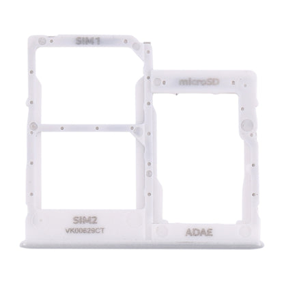 For Samsung Galaxy A41 / A415 SIM Card Tray + SIM Card Tray + Micro SD Card Tray, For Samsung Galaxy A41(Dual), For Samsung Galaxy A41(Double Card )