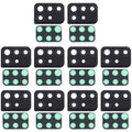 For Samsung Galaxy A51 10pcs Camera Lens Cover, For Samsung Galaxy A51