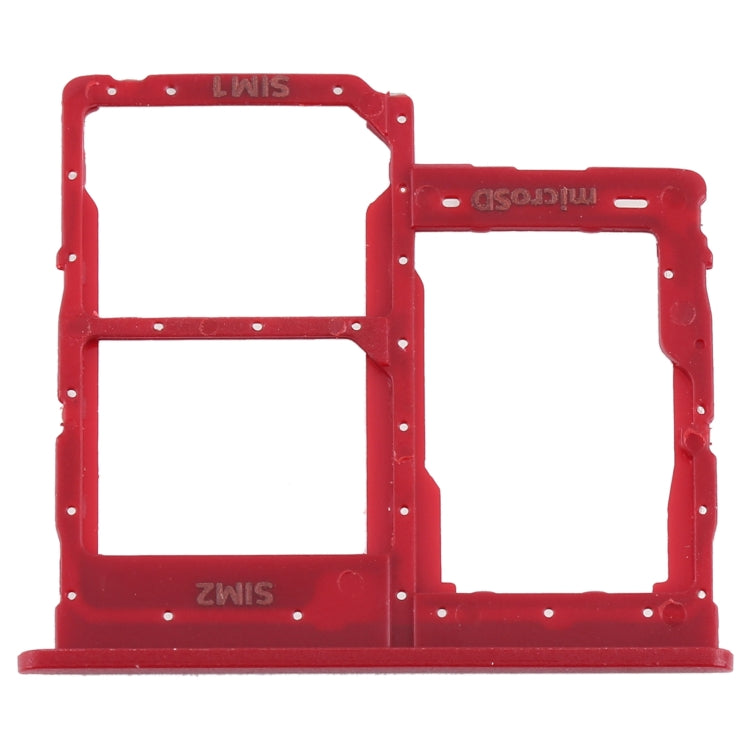 For Samsung Galaxy A01 Core SM-A013 SIM Card Tray + SIM Card Tray + Micro SD Card Tray, For Samsung Galaxy A01 Core (dual card)